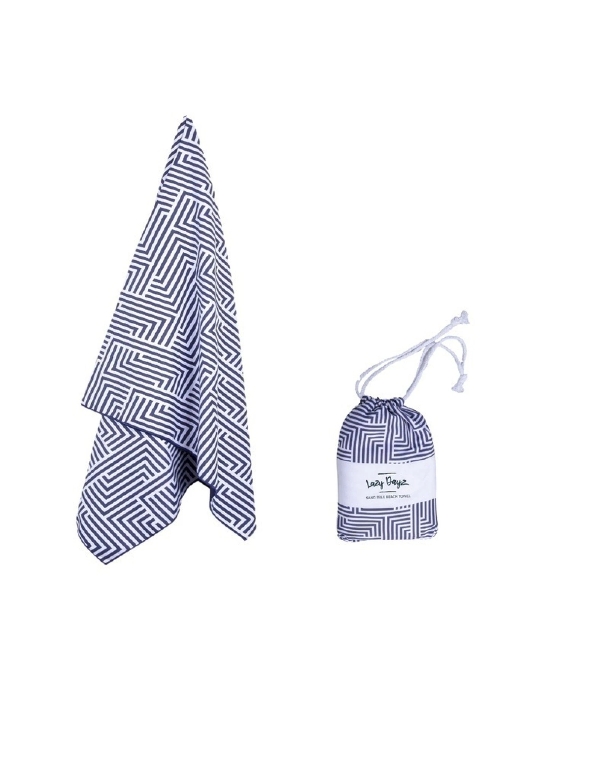 1 BR Home Microfibre Sand-Free Beach Towel for Quick Drying and Travel, 1 of 5