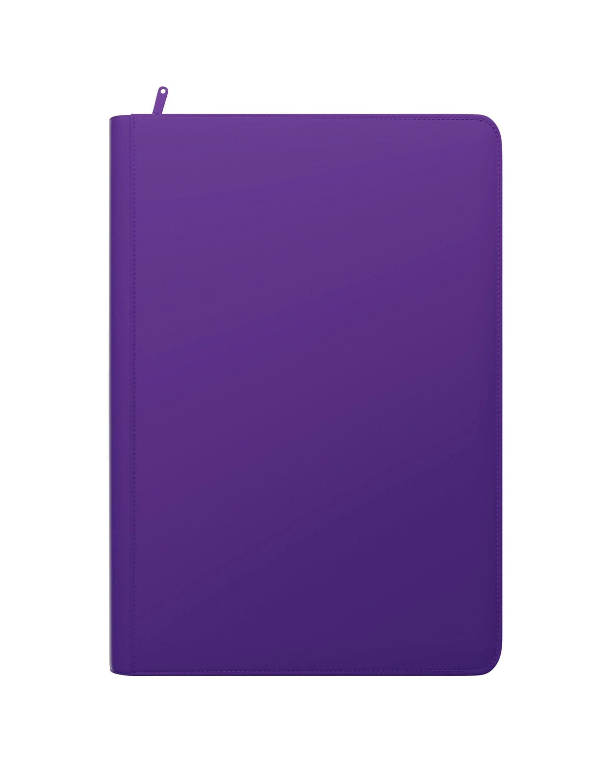 7 Palms Off Gaming Stealth 9 Pocket Zip Binder - Purple, 7 of 8