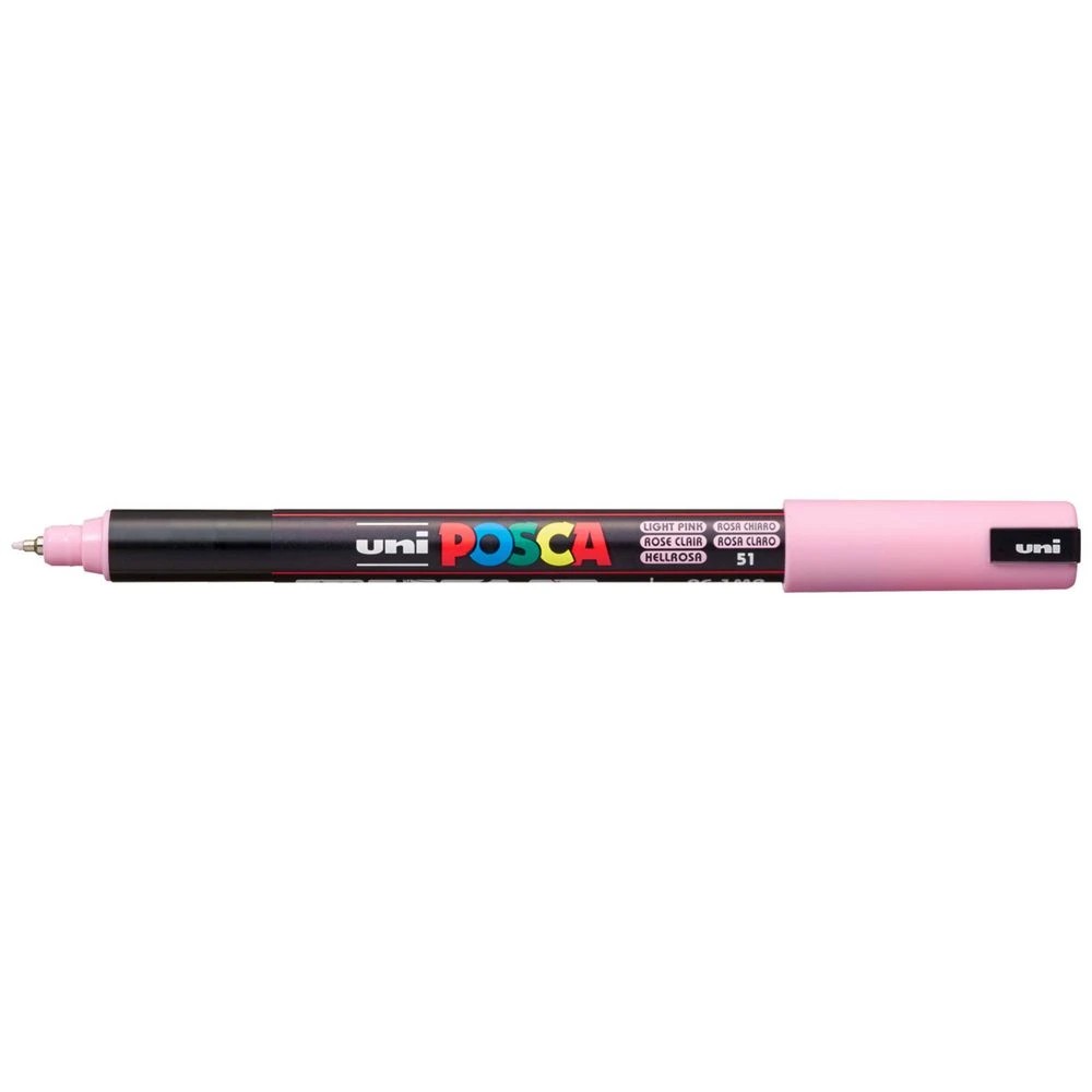 1 POSCA PC 1MR Paint Marker Light Pink, 1 of 6
