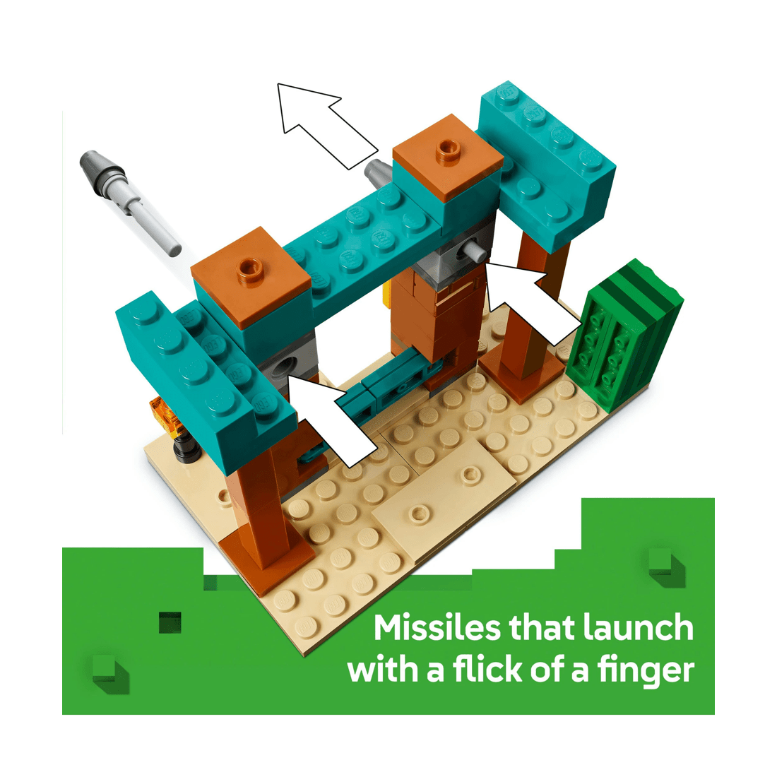 5 LEGO Minecraft The Illager Desert Patrol 21267, 5 of 10