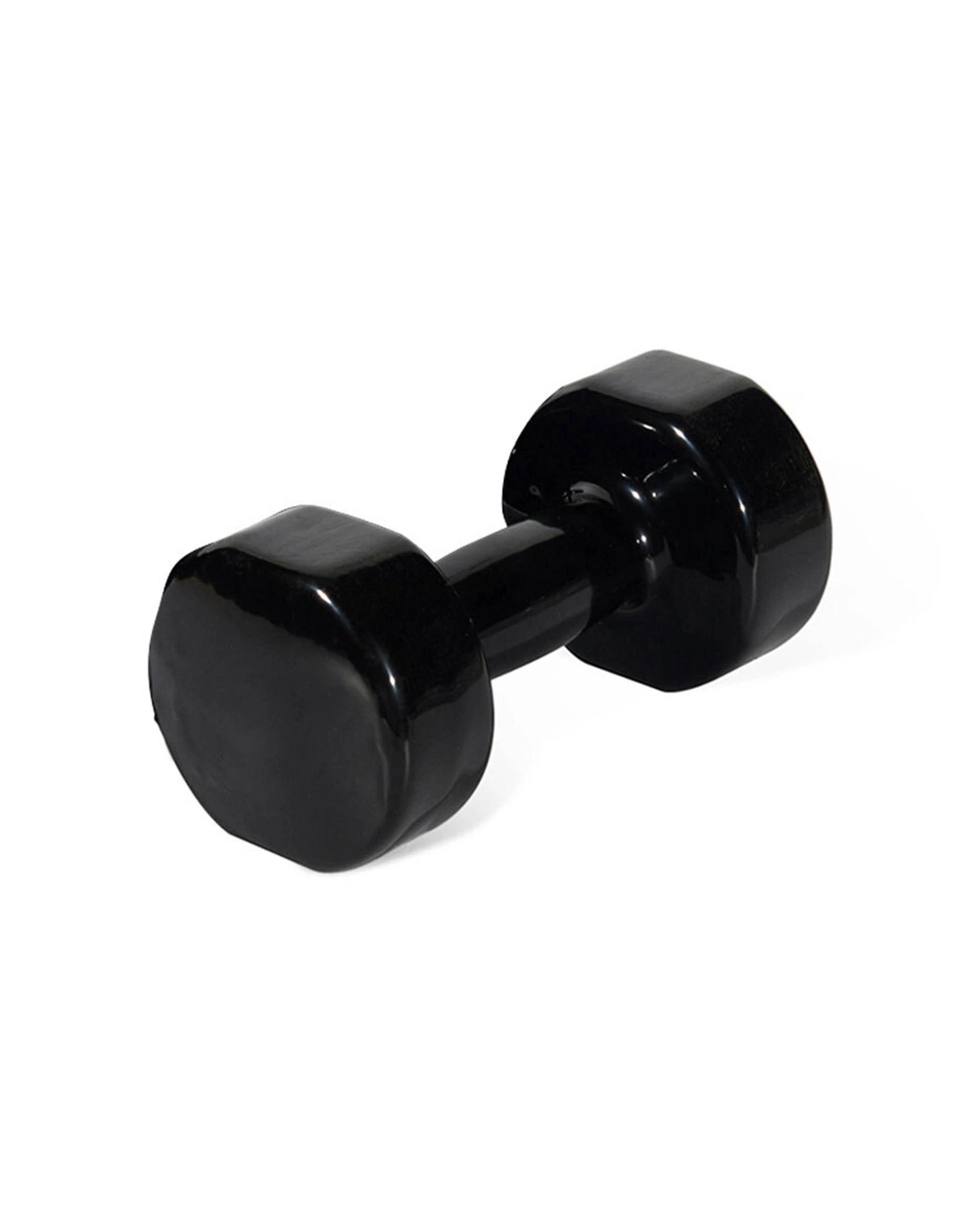 2 BodyWorx 2PK Vinyl Dipped Weighted Dumbbell 6kg Home Gym Workout Set - Easy To Clean - Black, 2 of 2