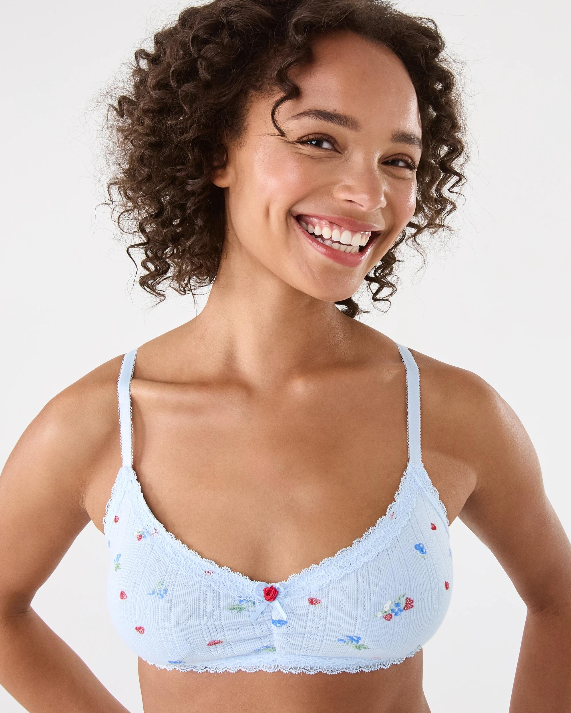 4 Pointelle Lace Trim Crop Fruits, 4 of 9