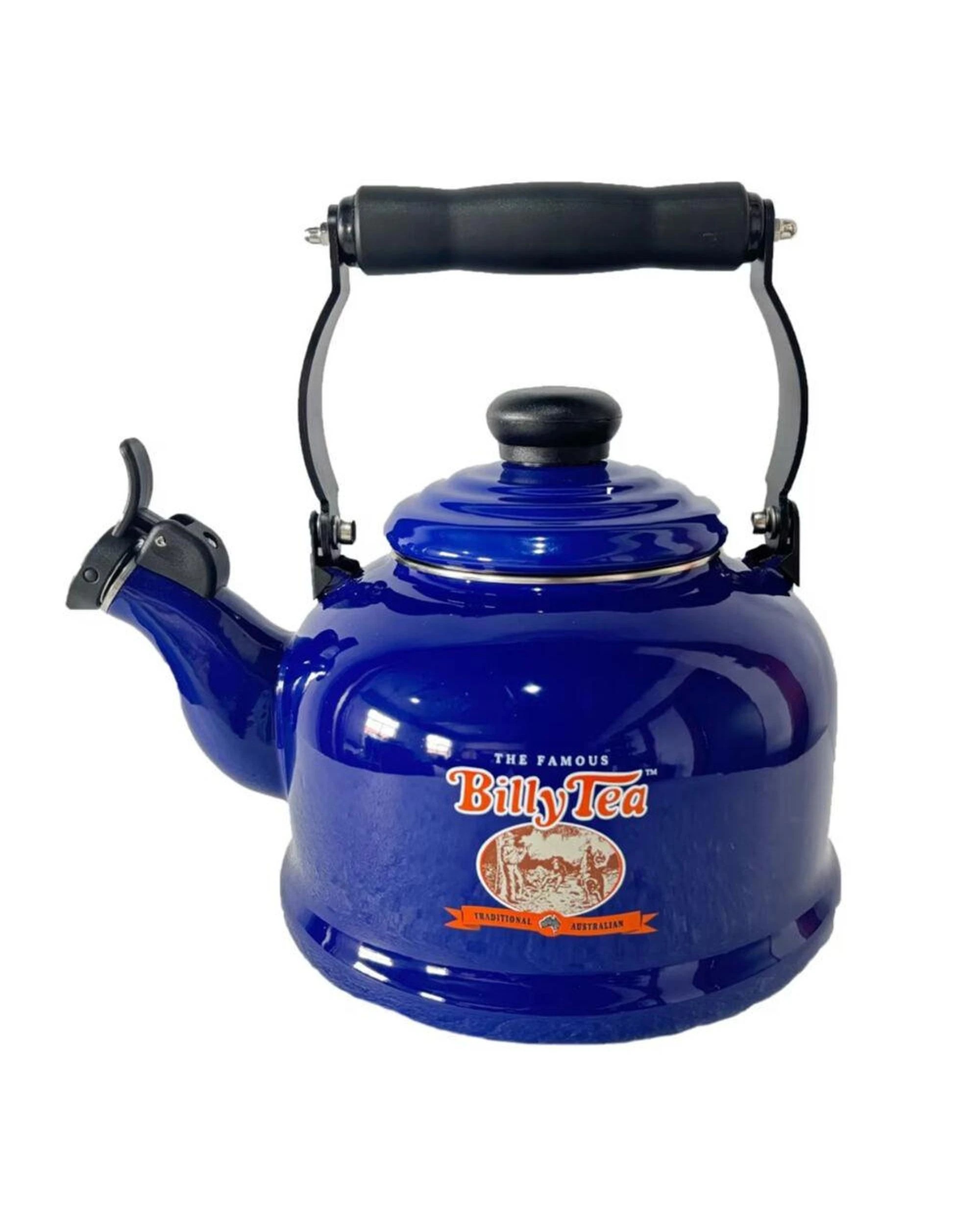 1 Rojo Billy Enamel Whistling Kettle 2.1L - Blue, 1 of 1