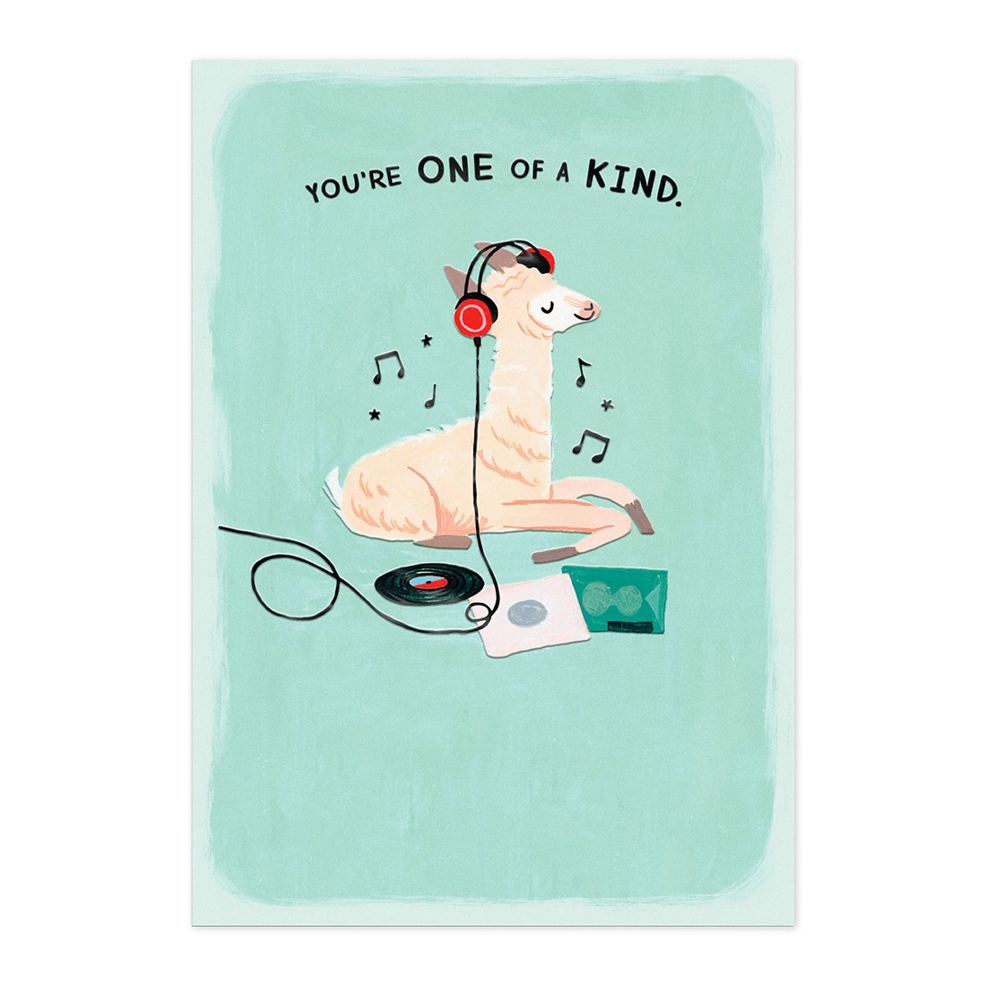 3 Connections from Hallmark Birthday Card - Llama, 3 of 3