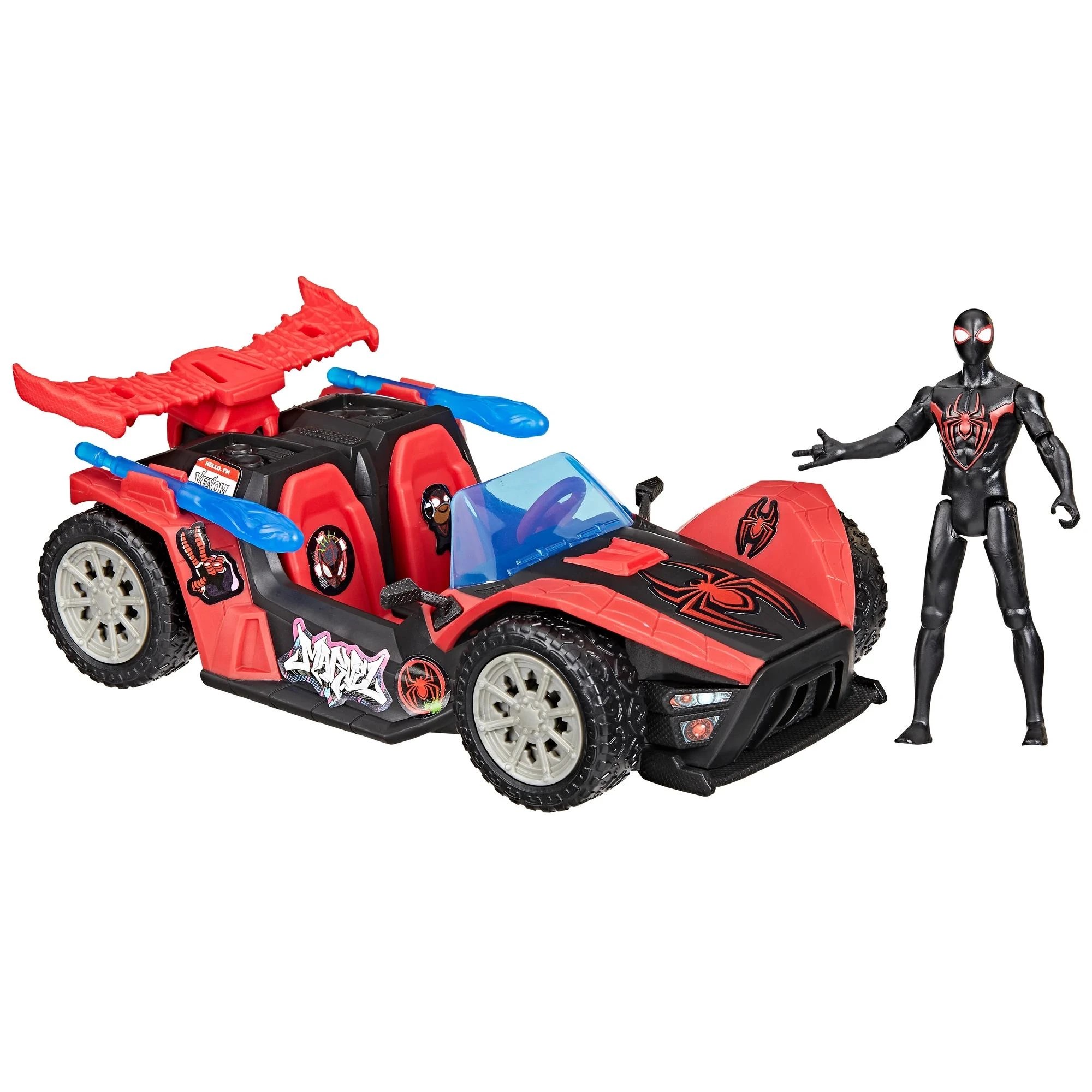 3 Marvel Spider-Man 4in. Spider Mobile & Miles Morales - Multi, 3 of 3