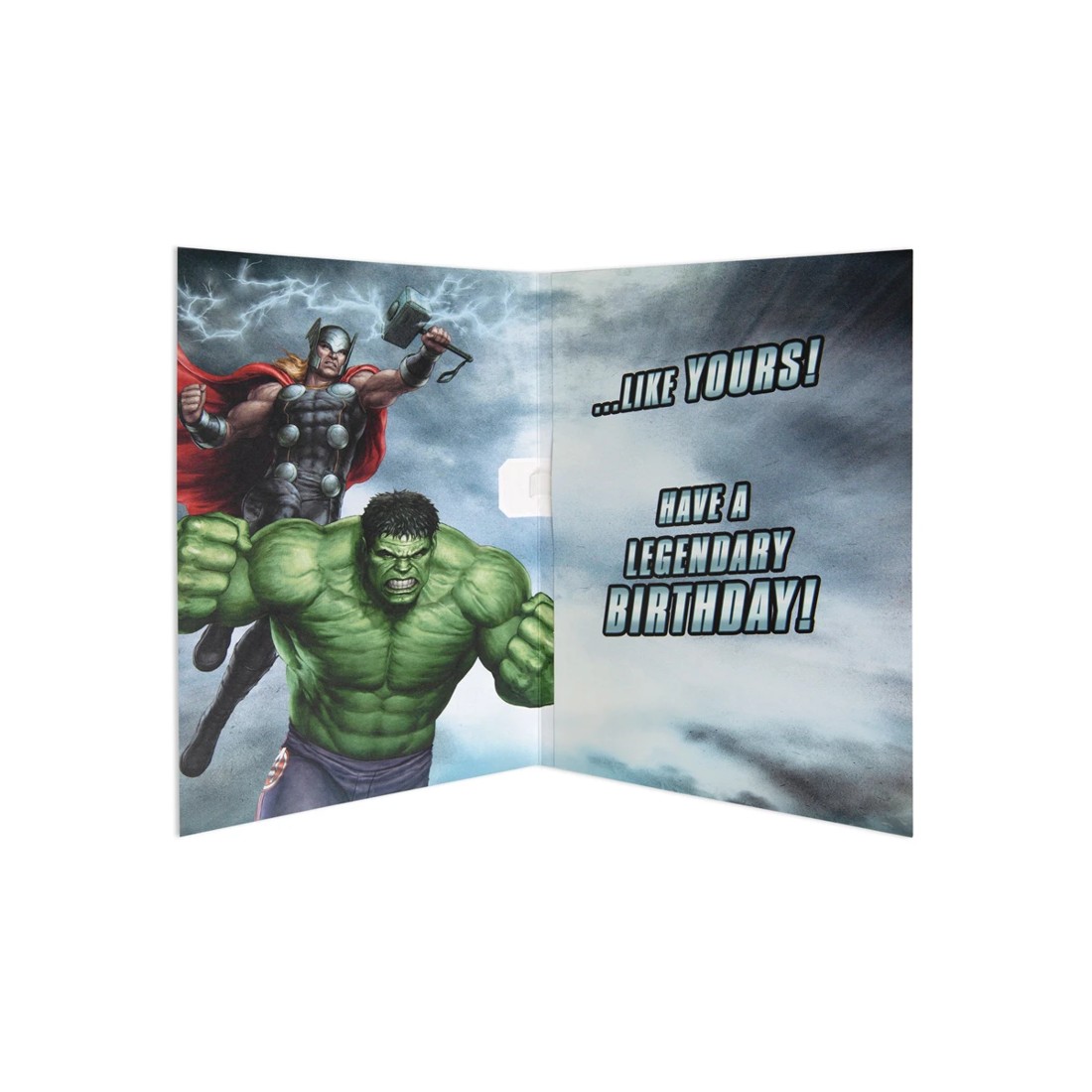 3 Hallmark Marvel Avengers Interactive Birthday Card - Brave Hearts, 3 of 4
