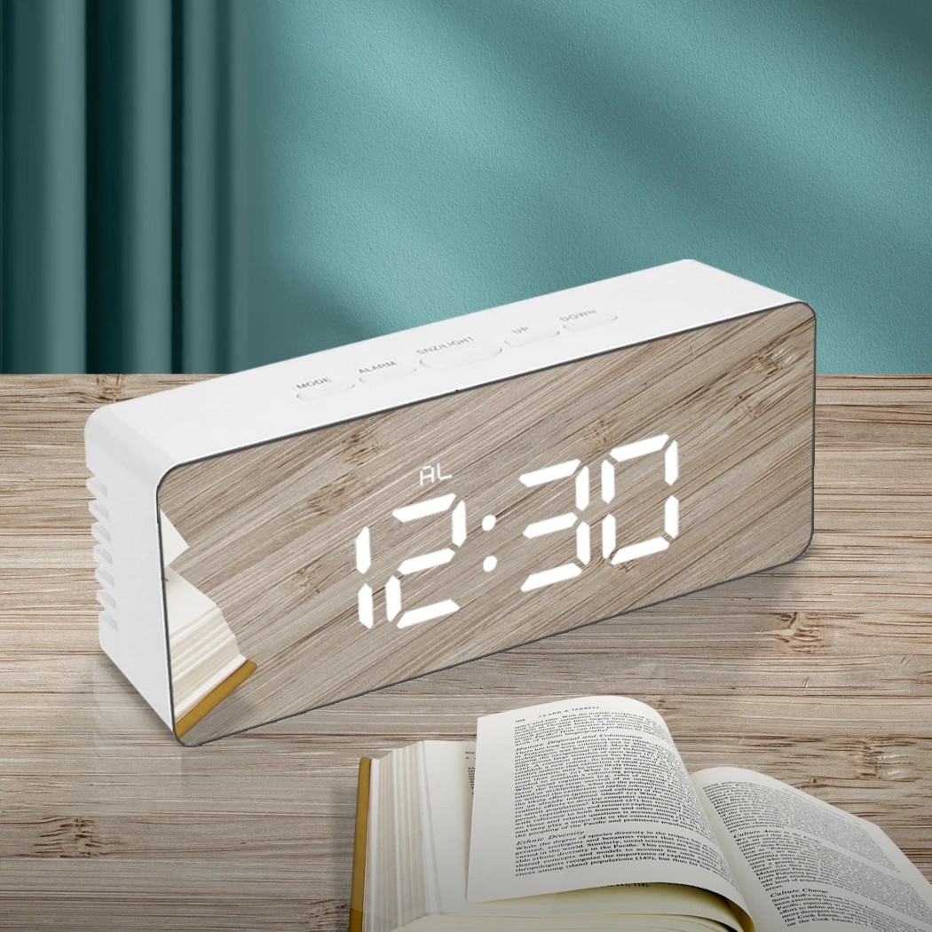 7 Yezi Alarm Clock Digital Led, 7 of 8