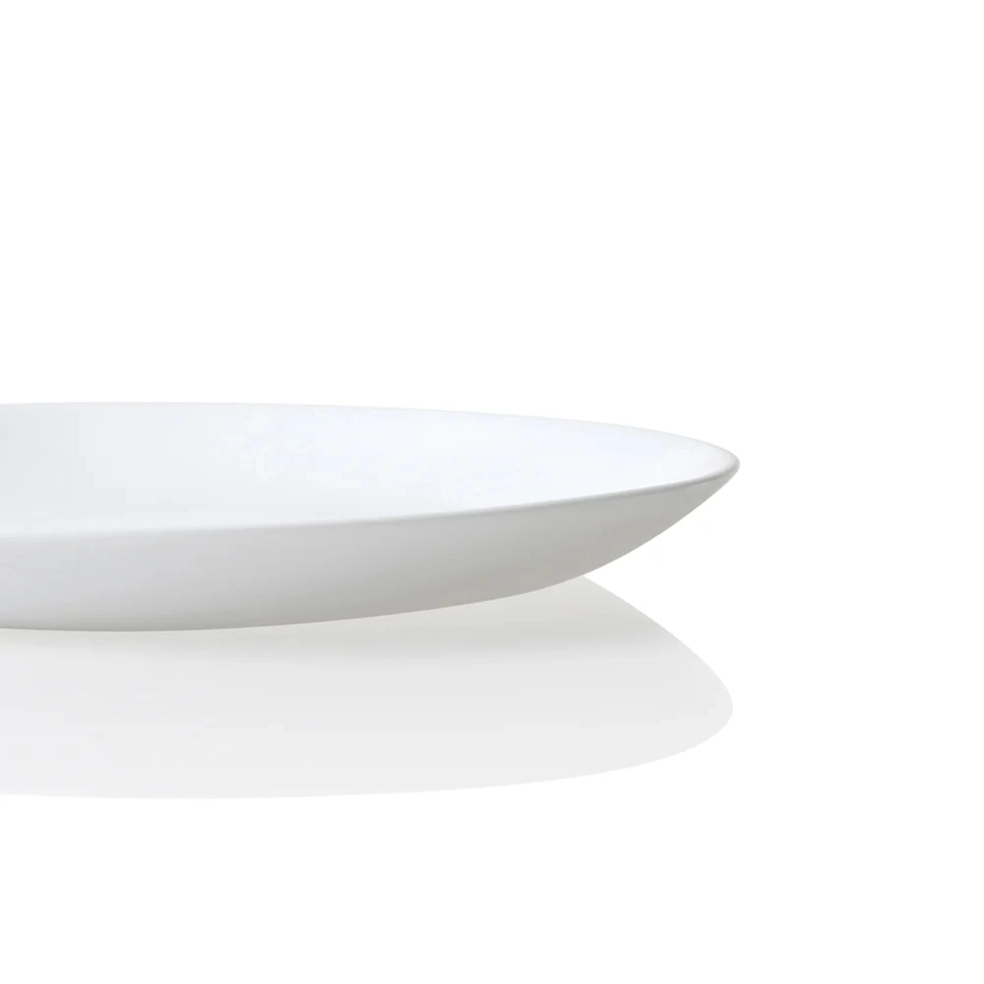 6 Wiltshire White Coupe 12 Piece Glass Dinner Set - White, 6 of 7