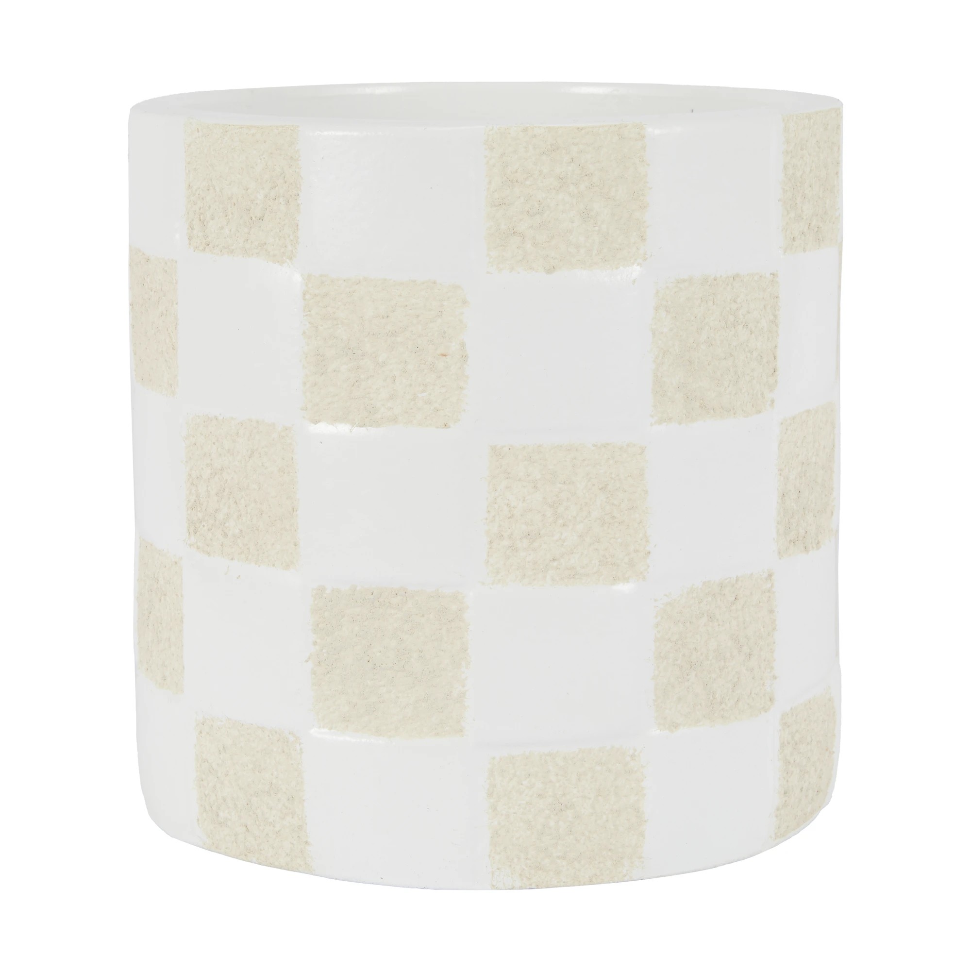 1 Check Ceramic Pot, 1 of 6