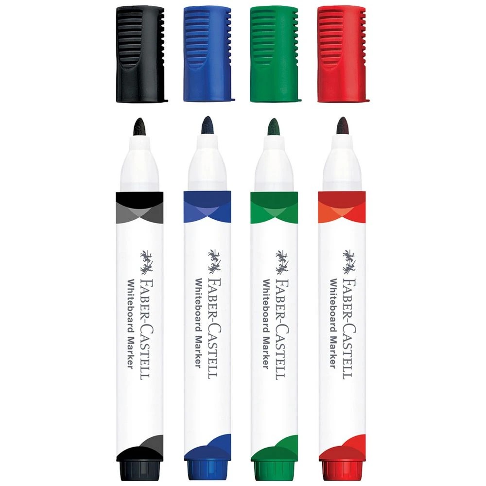 6 Faber-Castell W20 Whiteboard Marker Assorted 4 Pack, 6 of 7