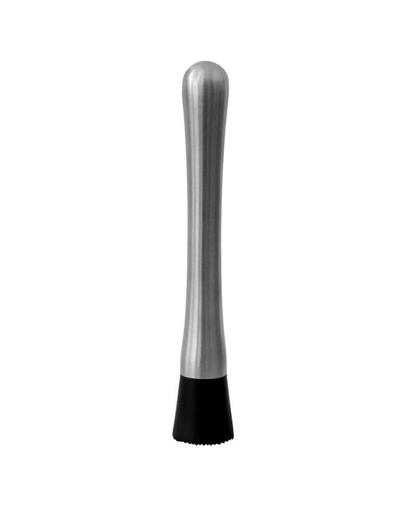 Avanti Stainless Steel Cocktail Muddler Ergonomic Dishwasher Safe 20.5cm - Silver
