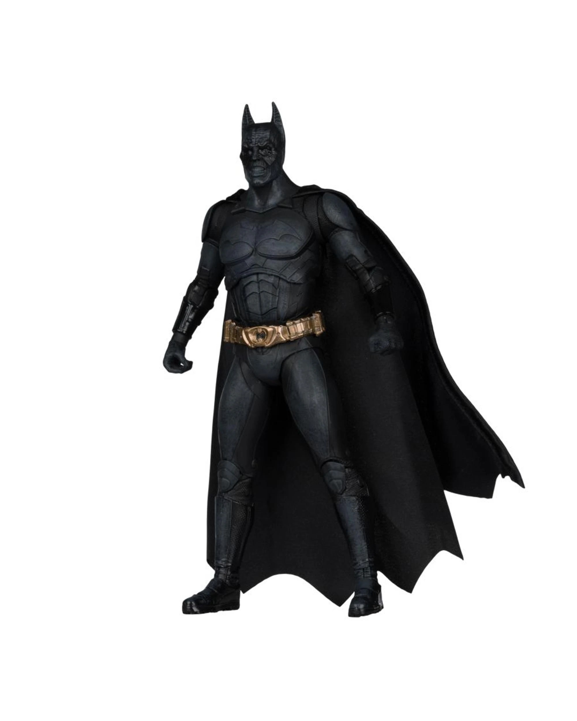 2 DC Multiverse Batman Begins Fear Toxin Batman Gold Label 7 Inch Figure, 2 of 9