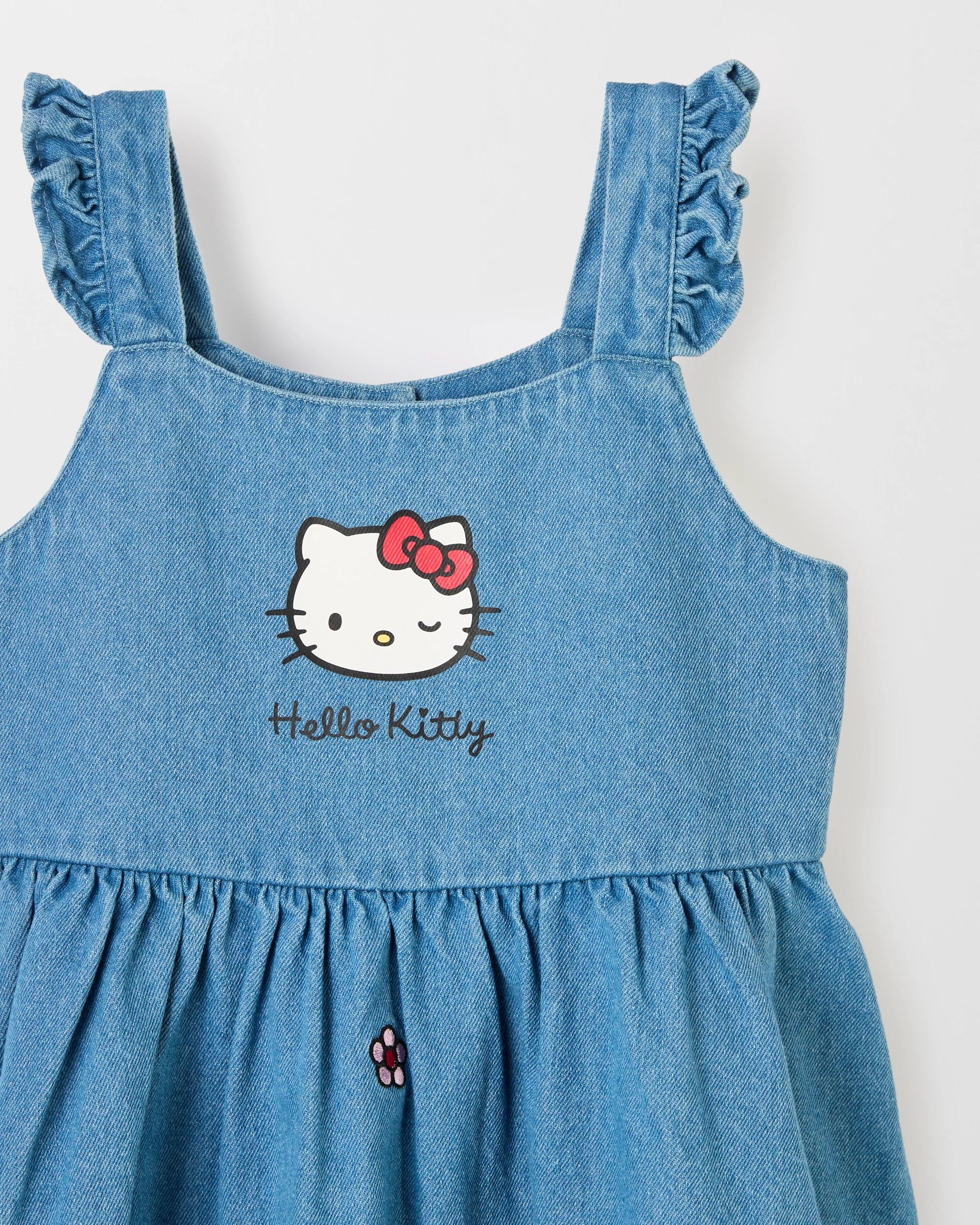 2 Hello Kitty Embroidered Dress INDIGO, 2 of 3