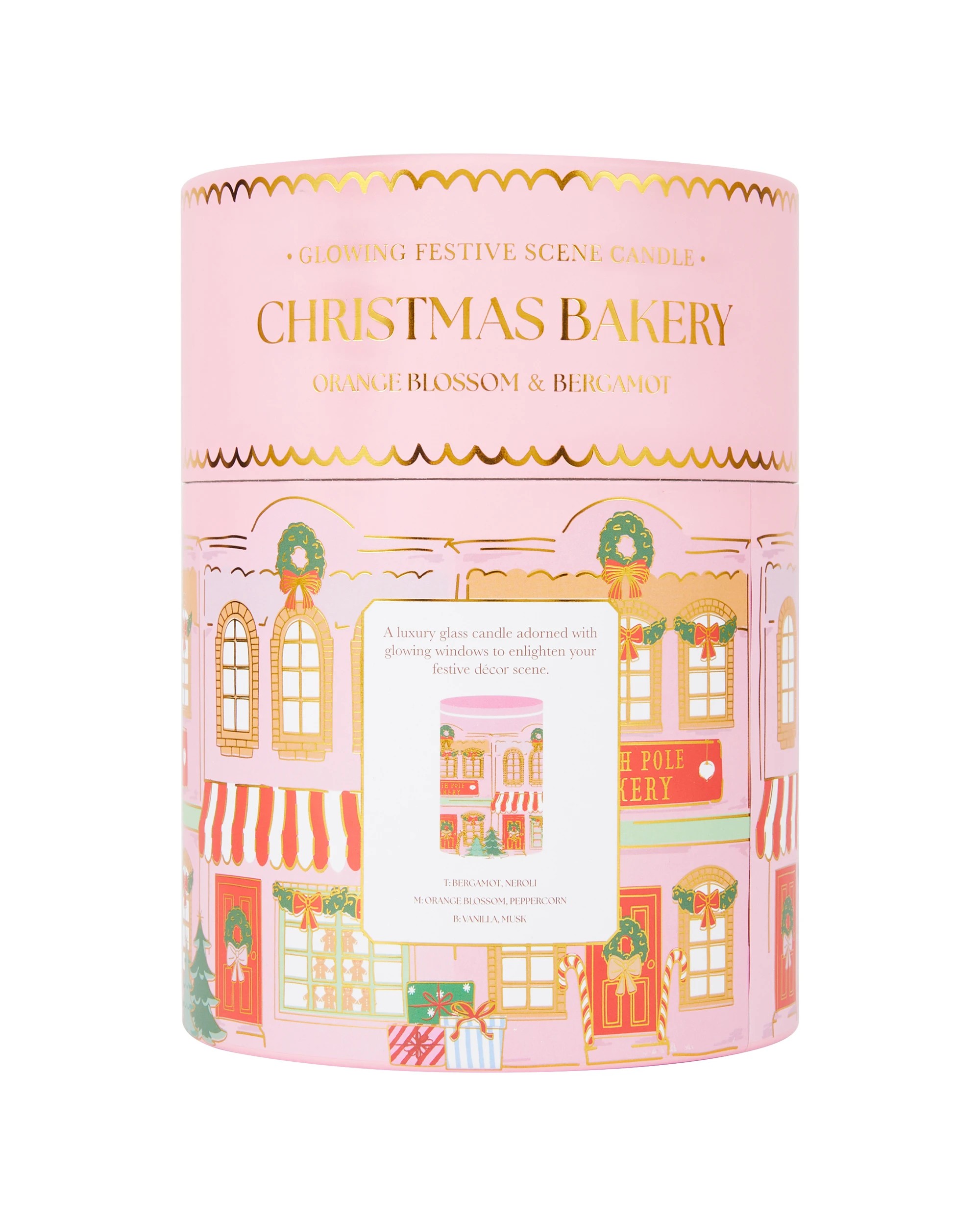 5 Christmas Bakery Glowing Scene Candle, 5 of 6