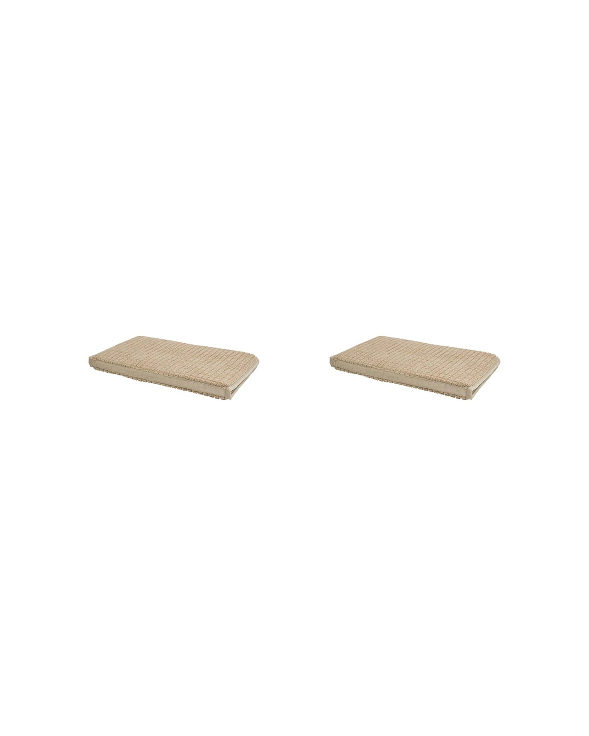 1 Bambury Kitchen Organisation Microfibre Deluxe Dish Drying Mat Mocha 2PK - Brown, 1 of 5