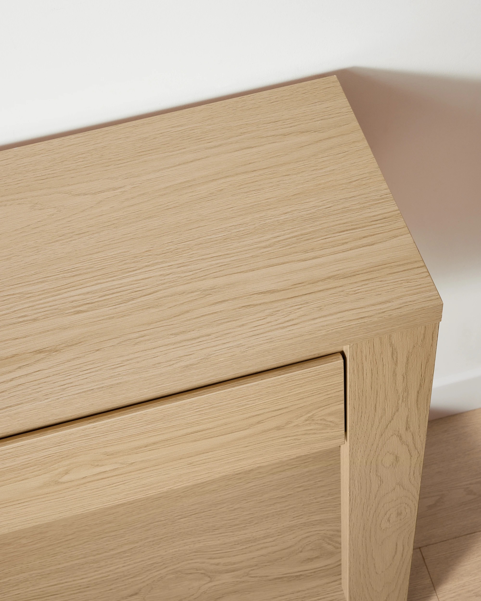 5 Tide 2 Drawer Hall Table - Oak, 5 of 7