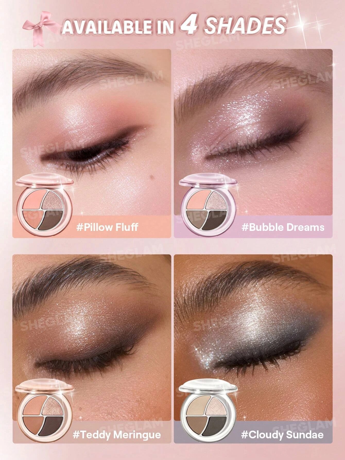 6 SHEGLAM Daydreamer Mini Palette - Cloudy Sundae, 6 of 6