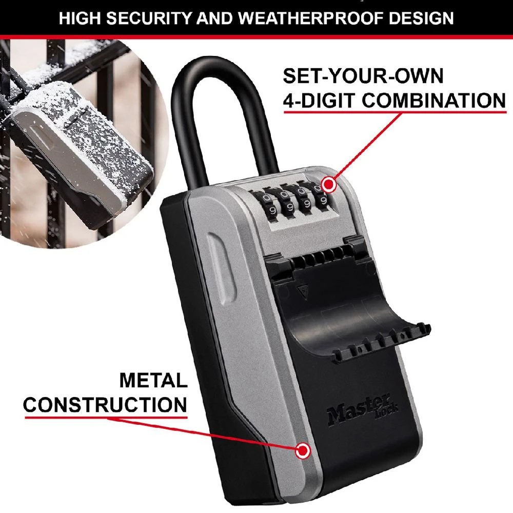4 Master Lock Next Gen Portable Key Safe, 4 of 10