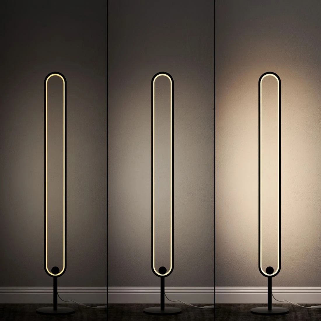 4 Artiss RGB LED Floor Lamp Remote Control Corner Light Stand Gaming Room 118CM - Black, 4 of 6