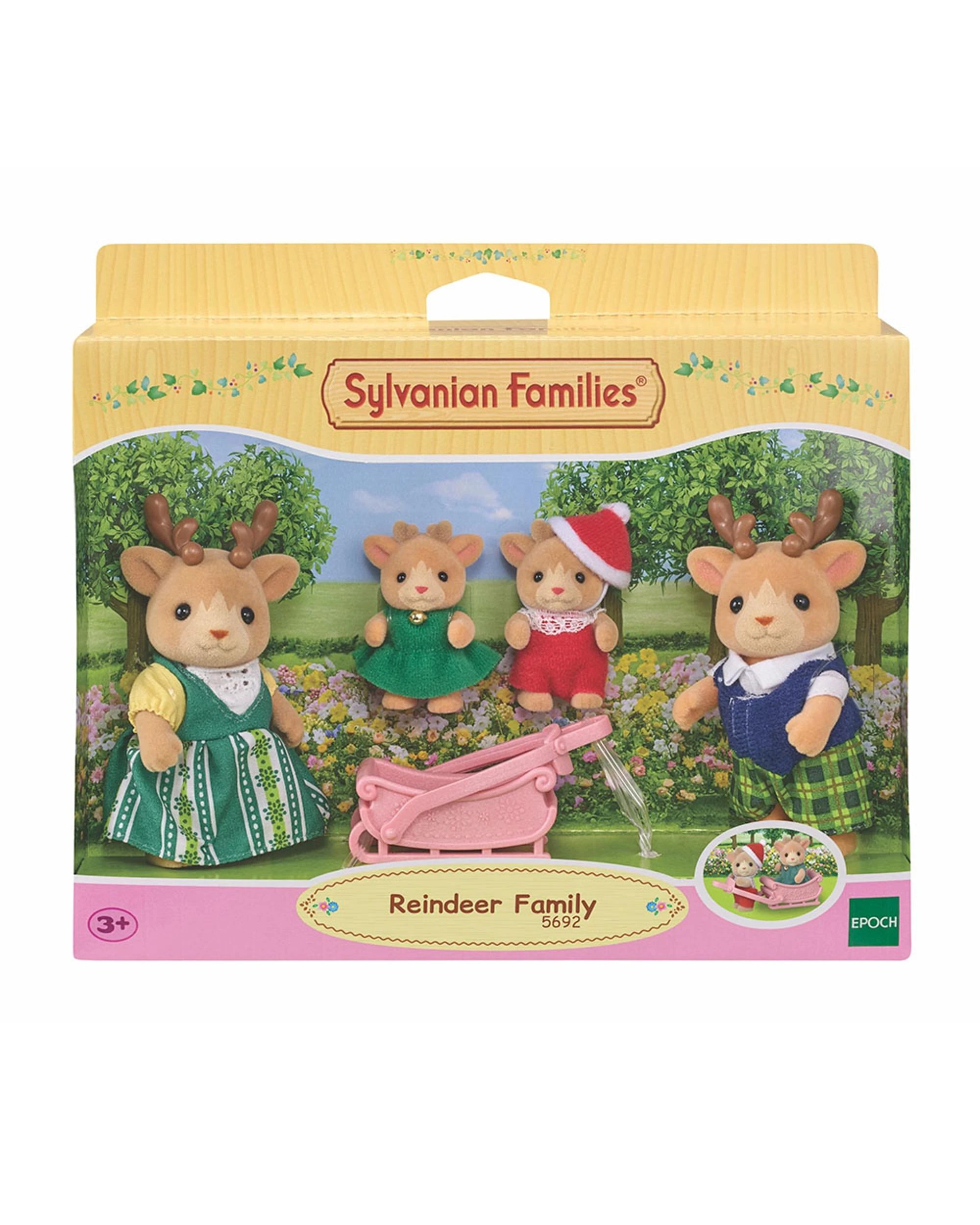 1 Sylvanian Families Reindeer Family, 1 of 6