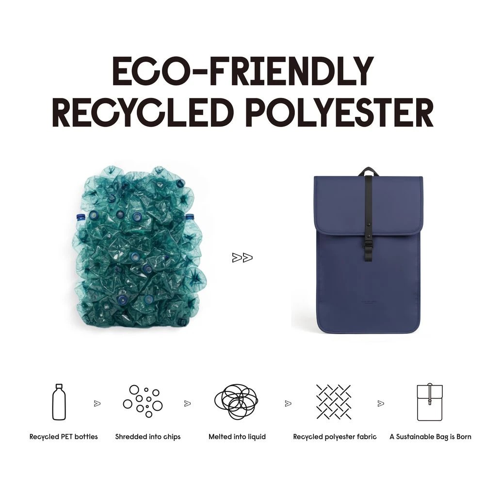 4 Gaston Luga Däsh Waterproof Laptop Sleeve 13/14" Taupe, 4 of 4