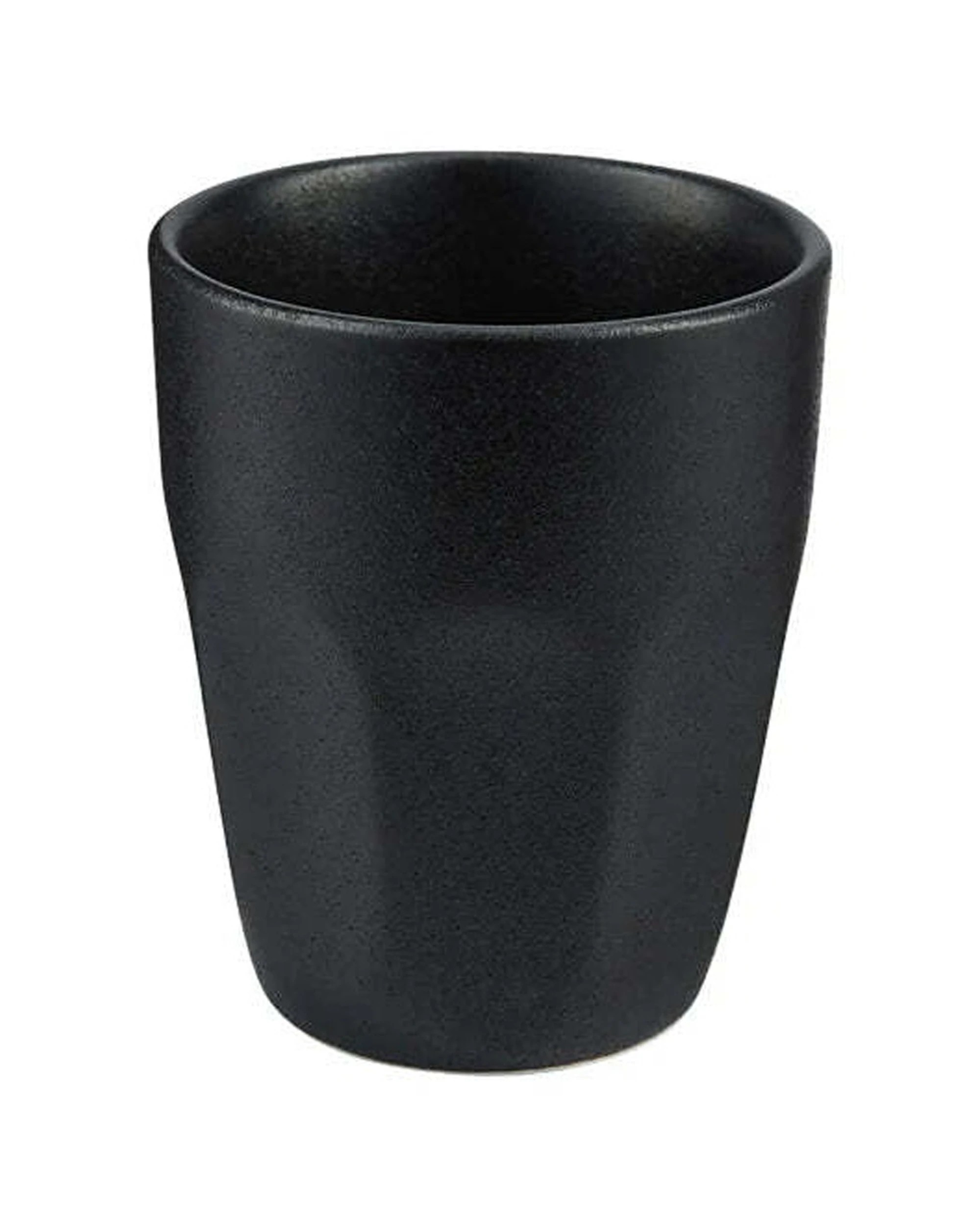 2 Maxwell and Williams Latte Cup Caviar Collection Porcelain Reactive Glaze 250ml - Black, 2 of 2