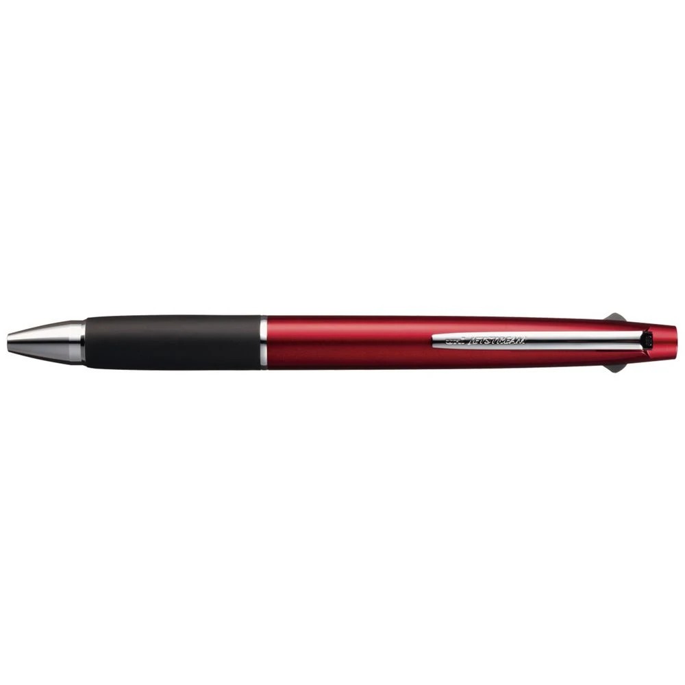 1 Uni Jetstream 3 Colour Multi Pen 0.7mm Bordeaux Barrel, 1 of 3