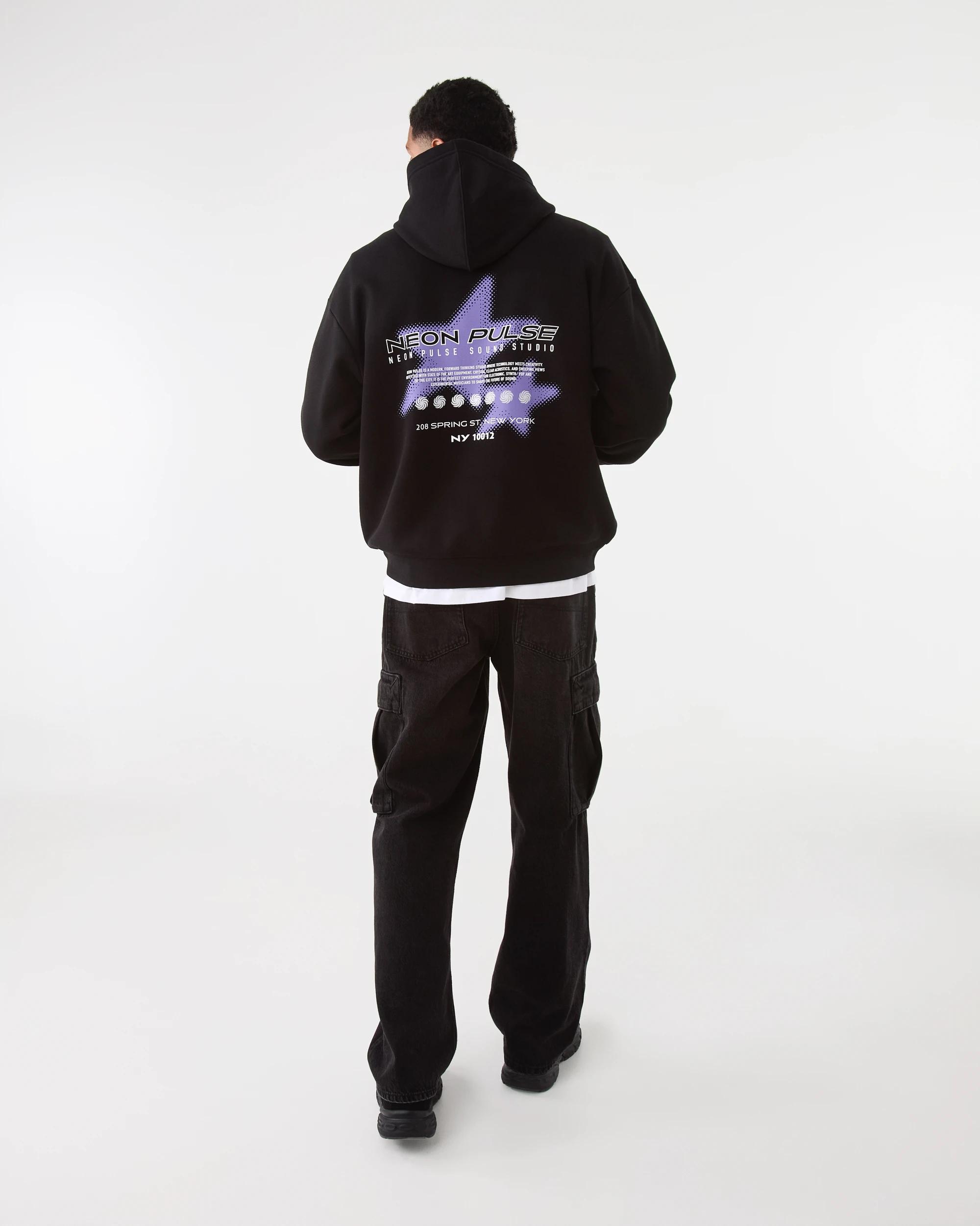 4 Baggy Cargo Jeans Black Wash, 4 of 9