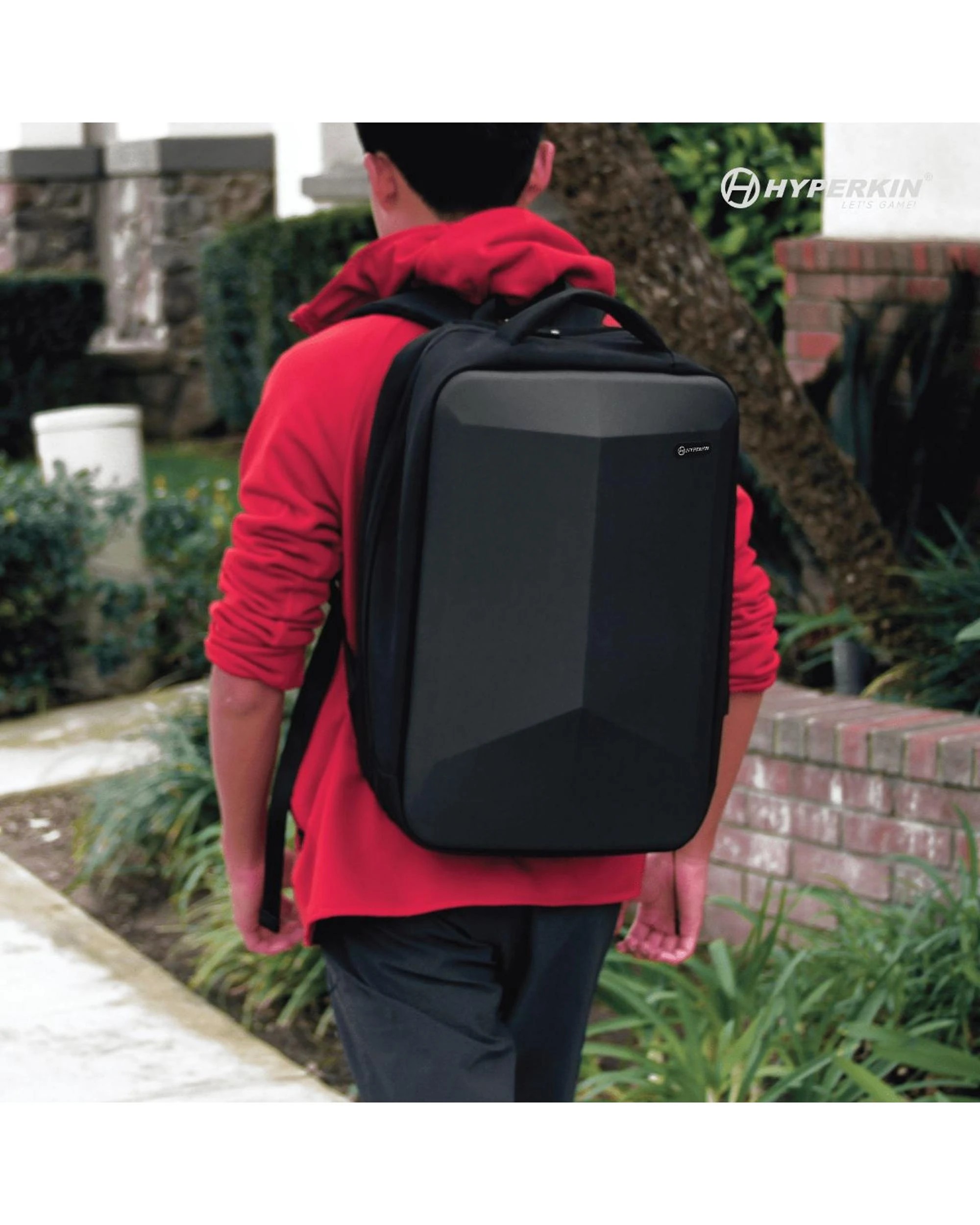 8 Hyperkin Let's Game Anywhere Overworld Backpack for PS5 - Black, 8 of 8