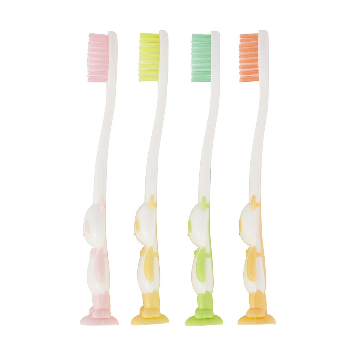 1 OXX Essentials 4 Pack Kids Soft Toothbrush, 1 of 6