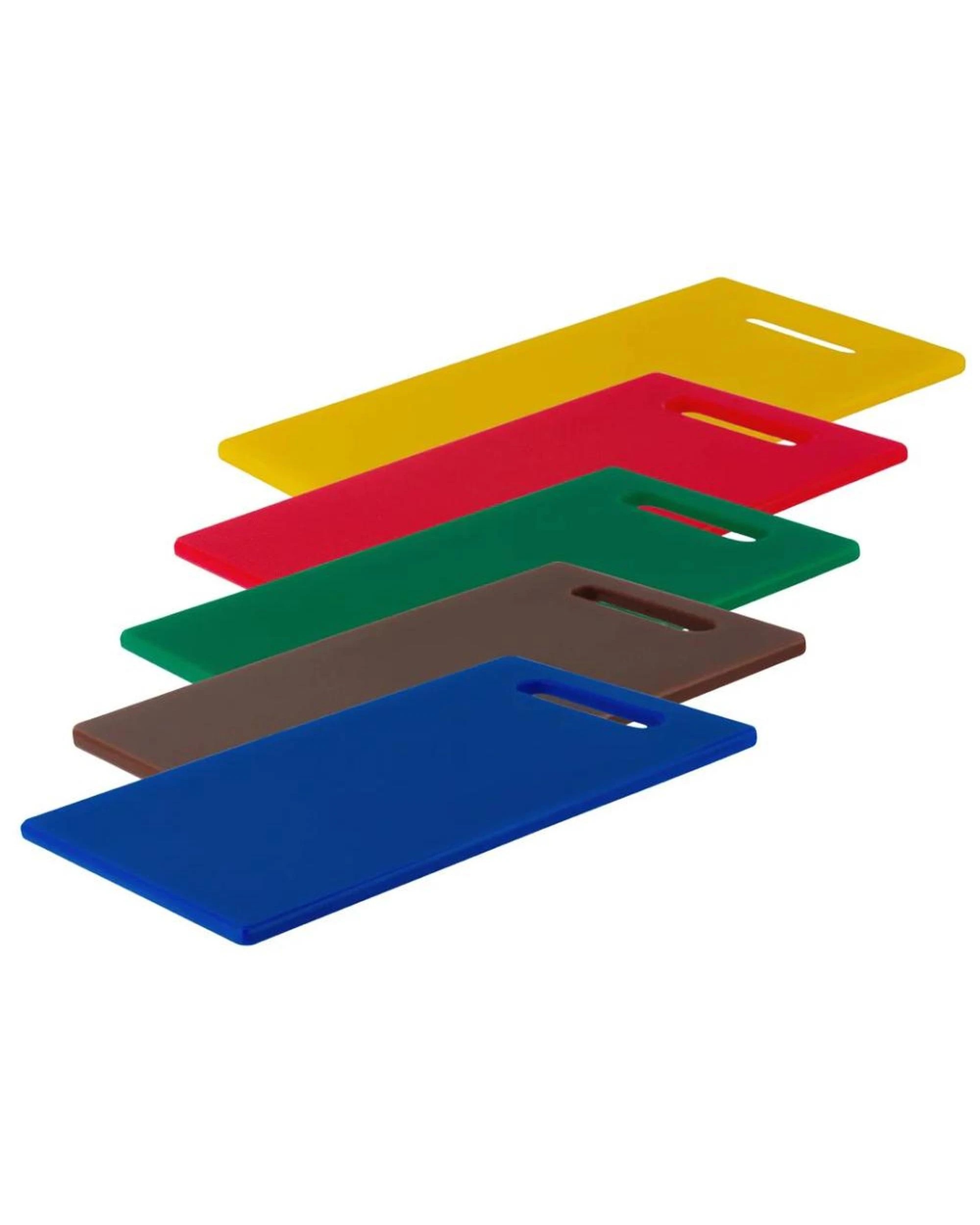 1 Chef Inox Colour Coded Polyethylene Cutting Boards  300x450x12mm  5pc, 1 of 2