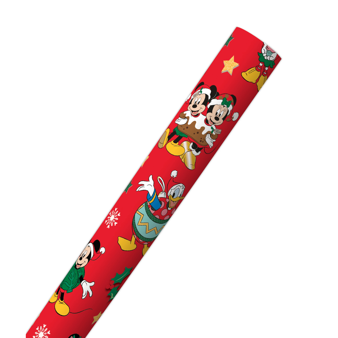 2 Hallmark Christmas Gift Wrapping Paper - Mickey and Friends, 2 of 3