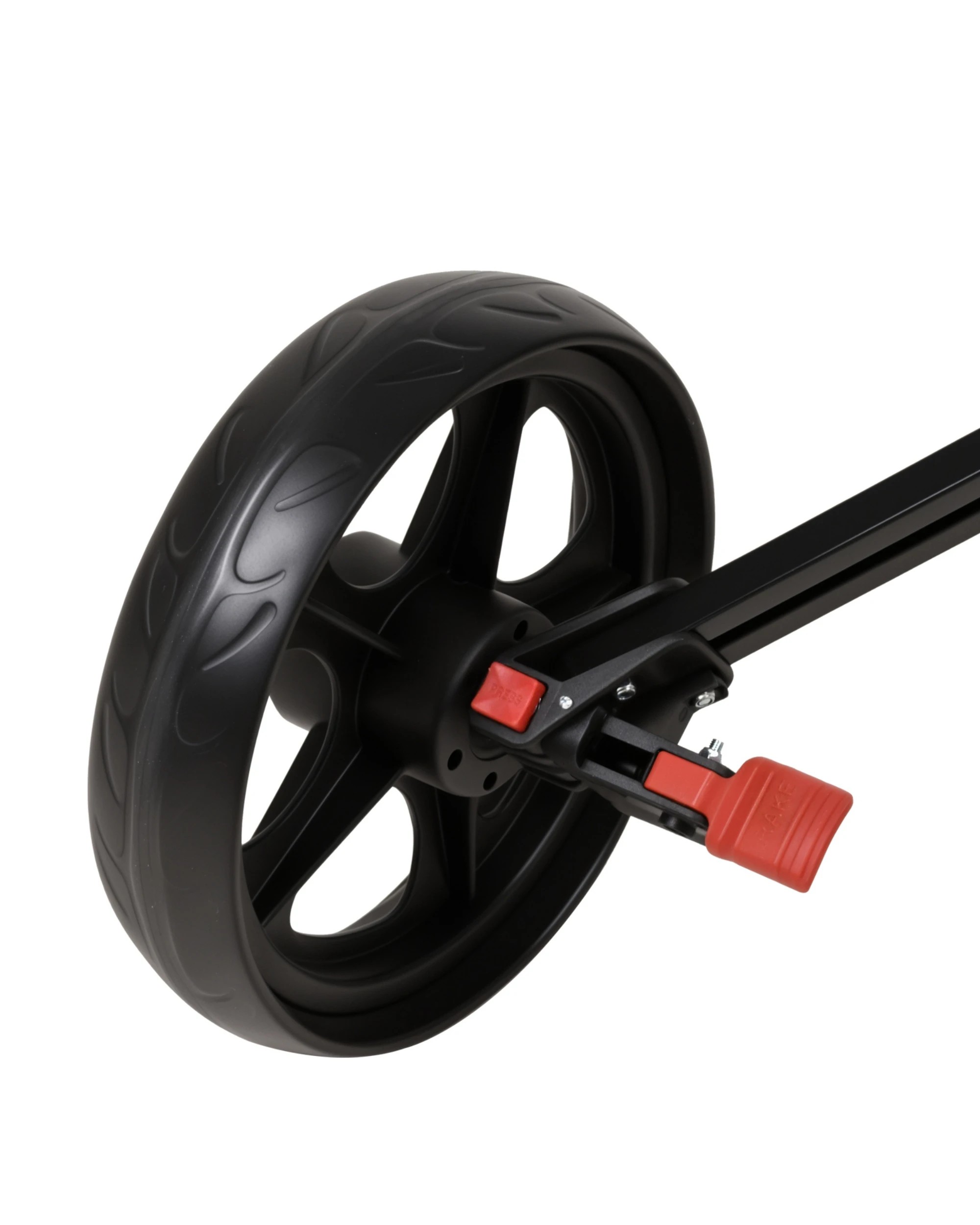 5 Advwin Foldable Golf Push Cart with 3-Wheel - Black, 5 of 6