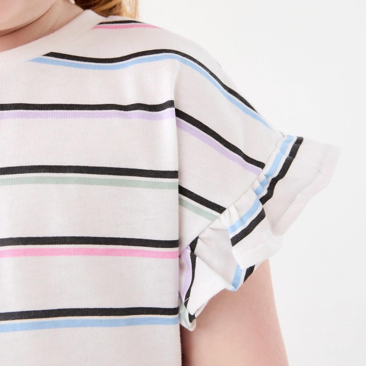 3 Jersey Dress GLINT STRIPES MULTICOLOUR, 3 of 7