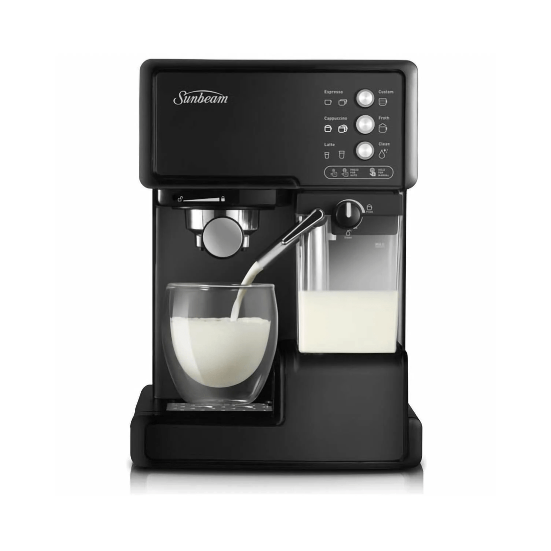 2 Sunbeam Cafe Barista Auto Coffee Machine  - Black, 2 of 5