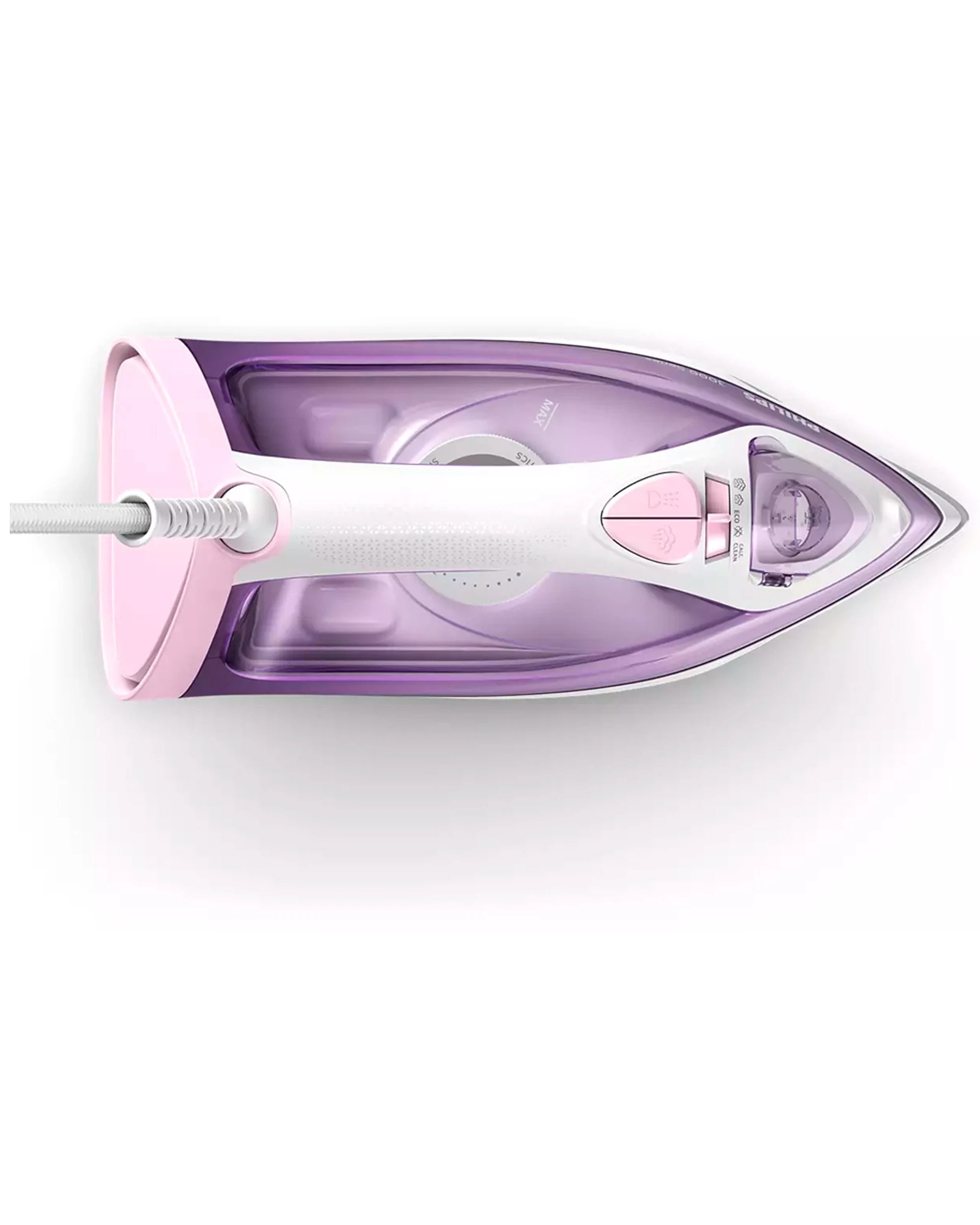 3 Philips 3000 Series 2000w Home Electric Garment/clothing/fabric Press Steam Iron
 - Purple, 3 of 5