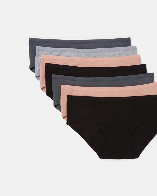 7 Pack Cotton Stretch Boyleg Br