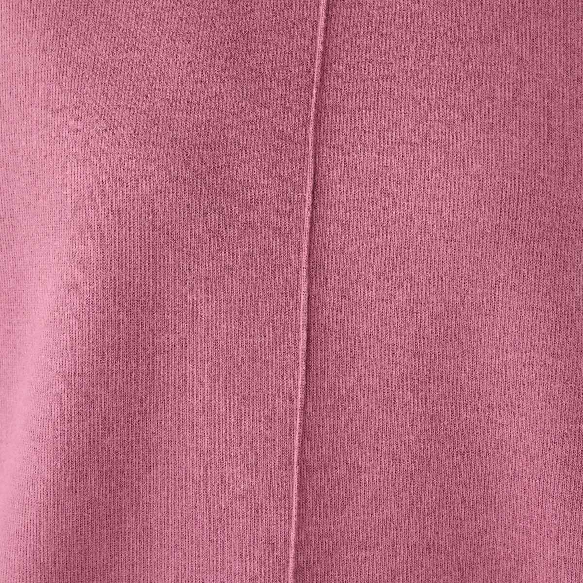 6 Long Sleeve Brushed Seam Detail Top Berry, 6 of 6