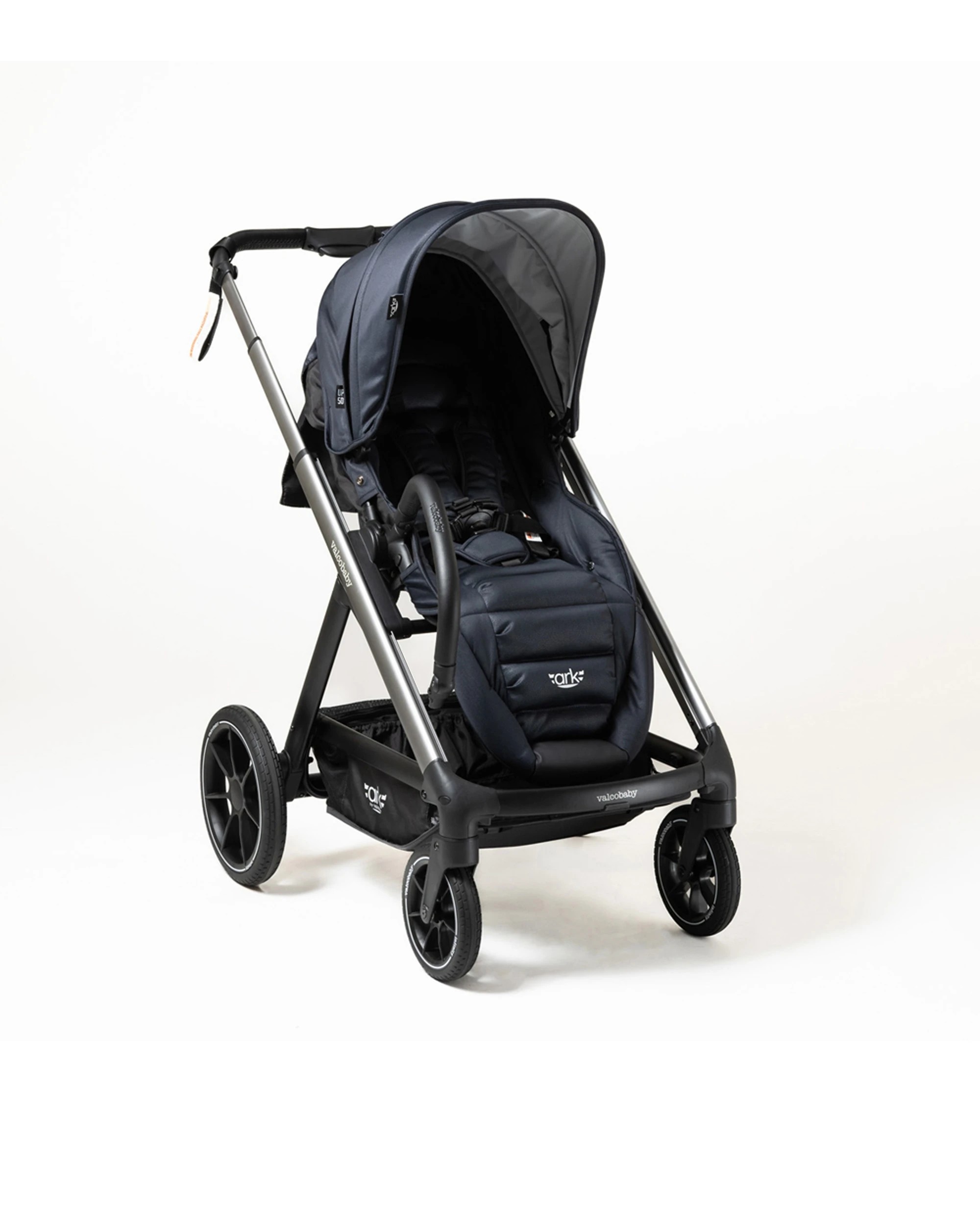 7 Valcobaby Ark Stroller Pram With Infinity Frame Onyx - Black, 7 of 7