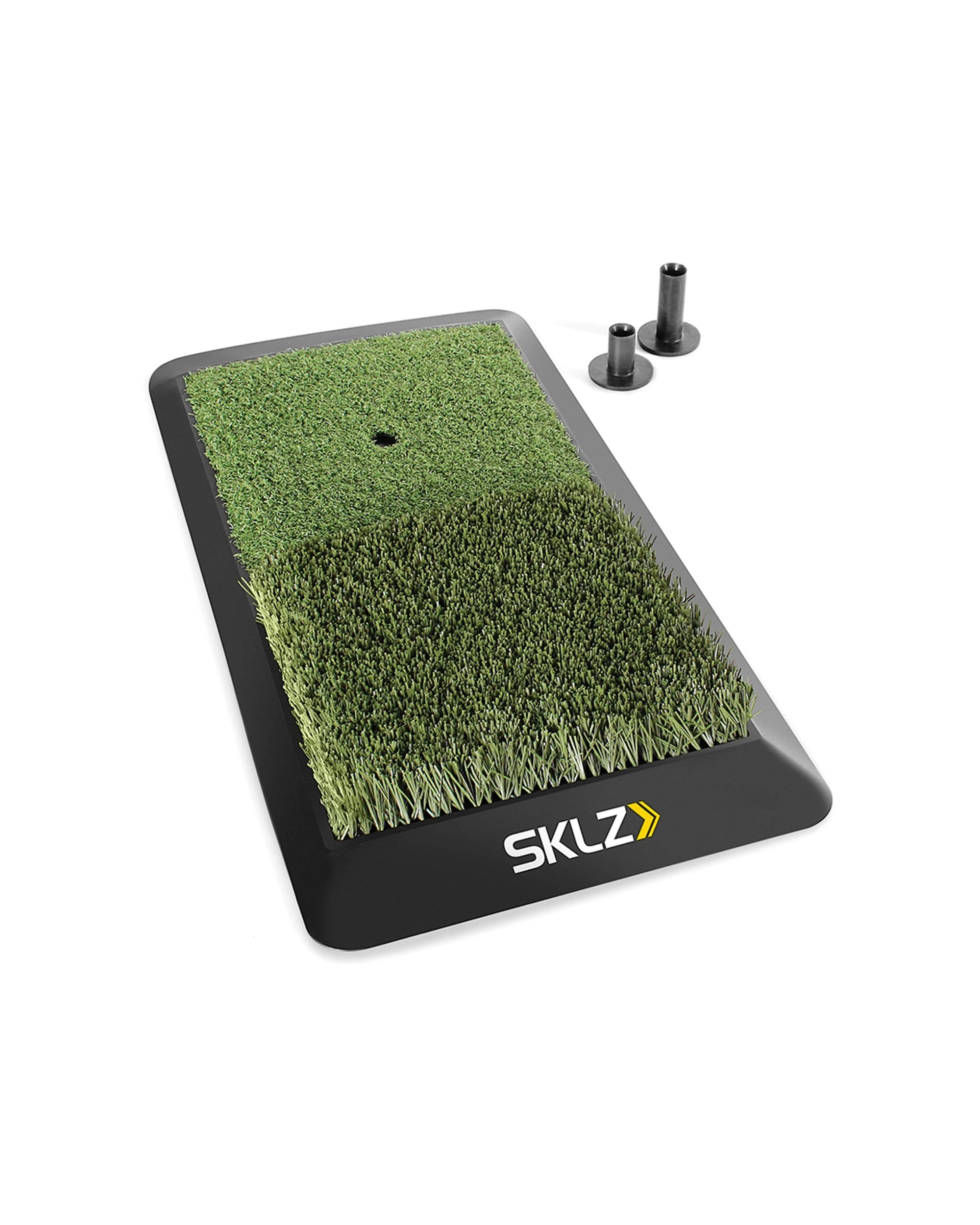 1 Sklz Golf Training Launch Pad Set -Surface Tee Shots Durable Mat Practice Aid - Green, 1 of 7
