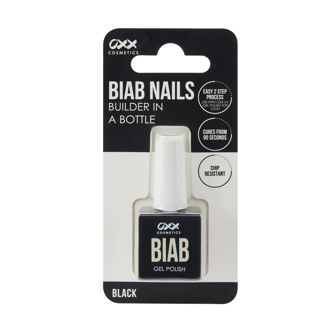 4 OXX Cosmetics BIAB Gel Nail Polish - Black, 4 of 4