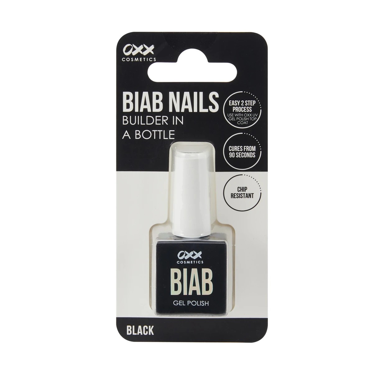 4 OXX Cosmetics BIAB Gel Nail Polish - Black, 4 of 4