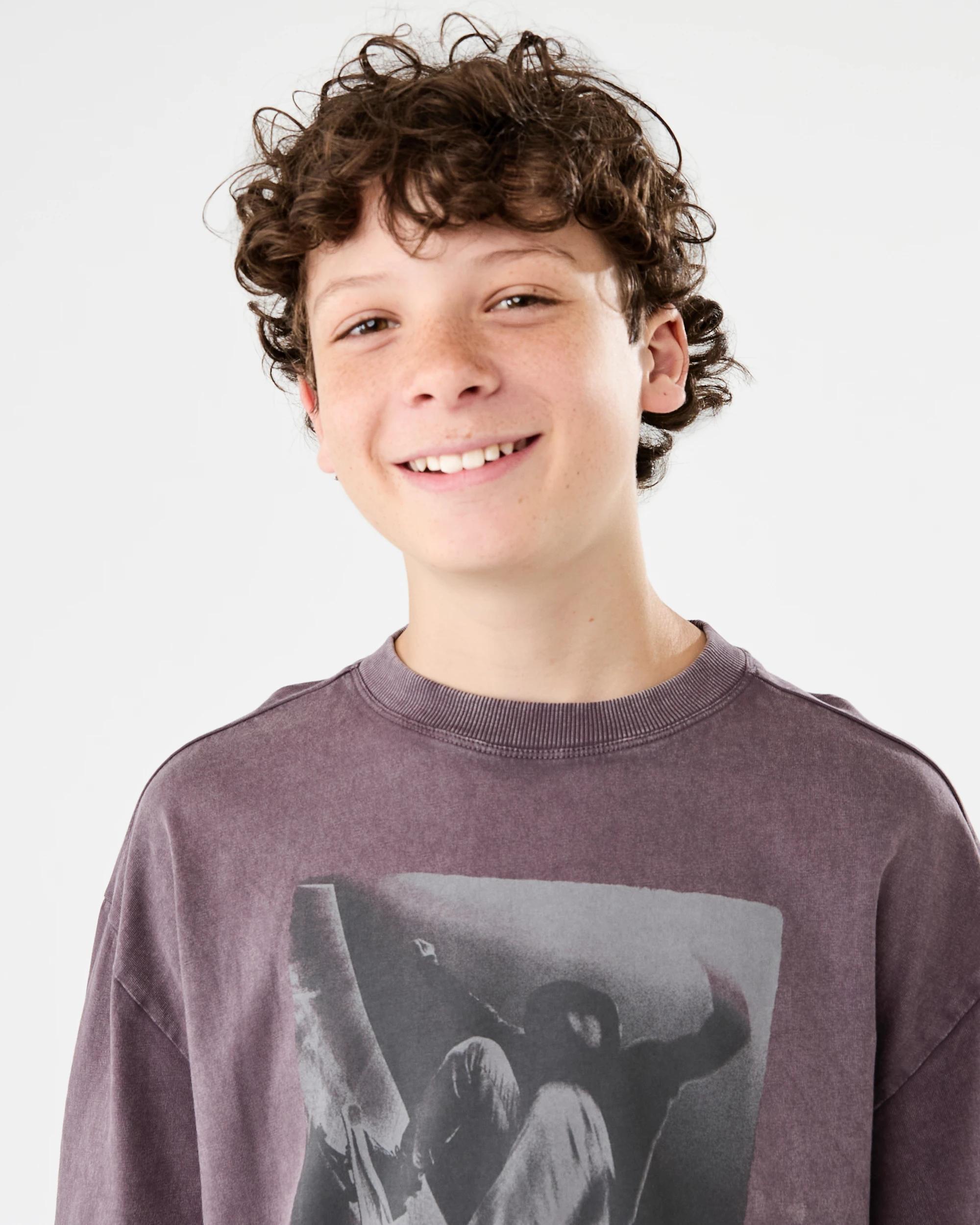 3 Short Sleeve Oversized Graphic T-shirt Pur Skate, 3 of 7