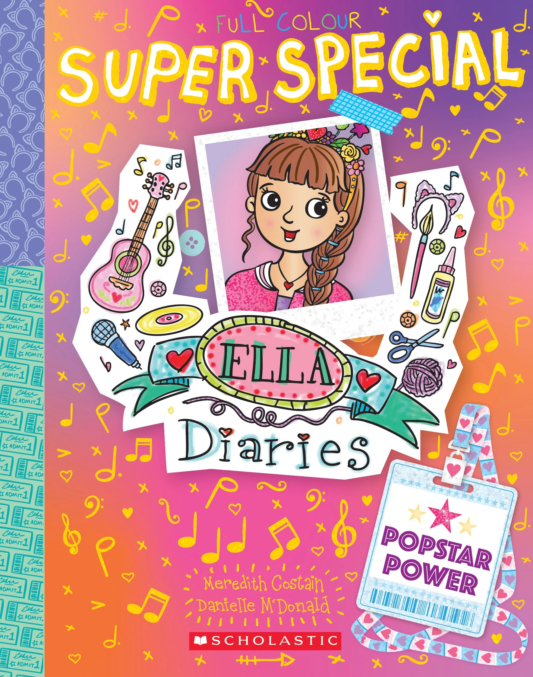 1 Ella Diaries Super Special: Popstar Power by Meredith Costain - Book, 1 of 6