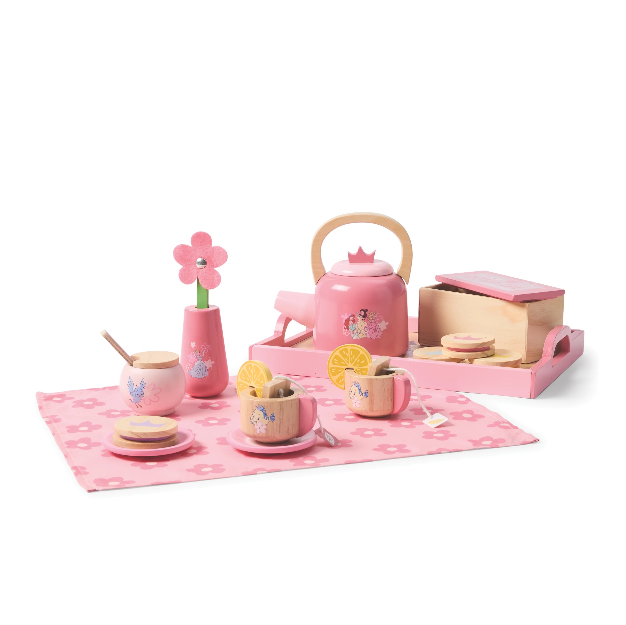 3 Disney Princess Wooden Tea Set, 3 of 9