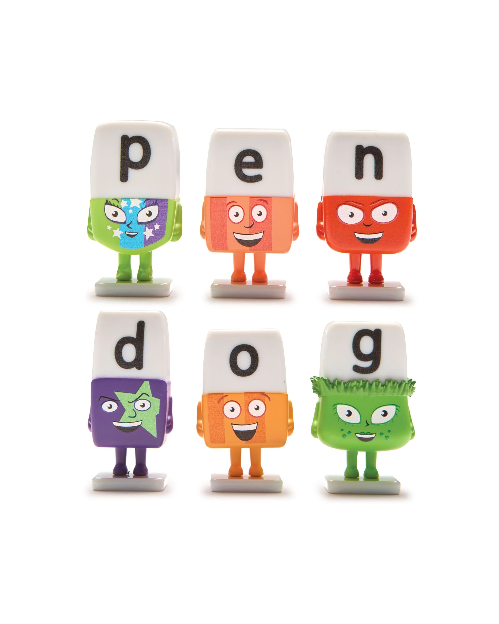 6 Alphablocks - Character Set, Kids Activity Game, Learning Resource, Ages 3+, 6 of 7