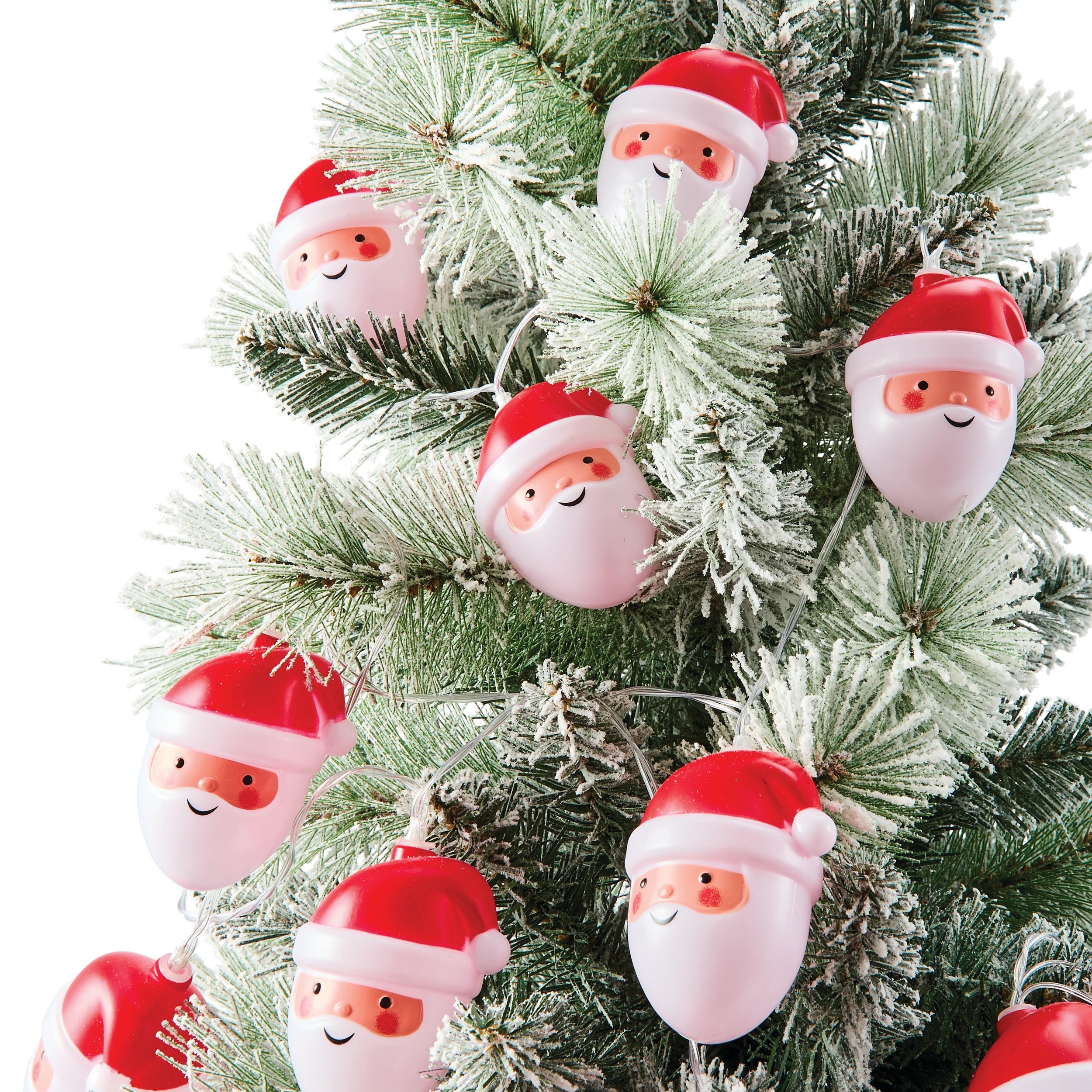 6 Battery Operated 10 LED Novelty String Lights - Assorted, 6 of 8