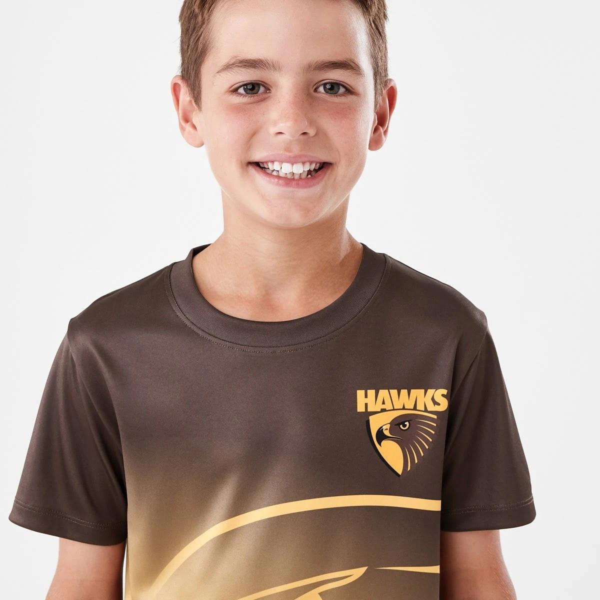 5 Official AFL Kids Training T-shirt Hawthorn, 5 of 10