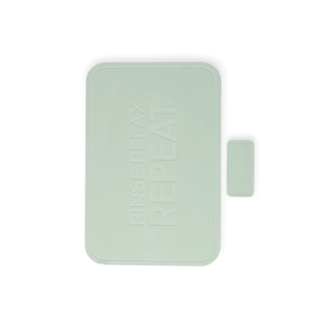 8 Stone Dry Bathmat and Tray Set - Sage, 8 of 10