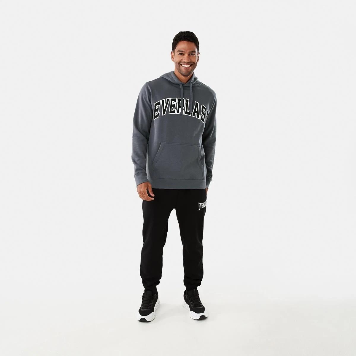 7 Everlast Mens Classic Sport Hoodie EVER CLASSIC ASH GREY, 7 of 7